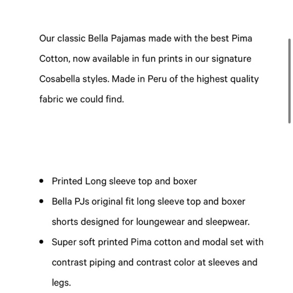 Cosabella Printed Long Sleeve Top Medium Mandela Tiger - Picture 4 of 11